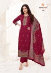 Pallavi Vol 7 by Suryajyoti Jam Satin Printed Dress Material Wholesale Shop In Surat